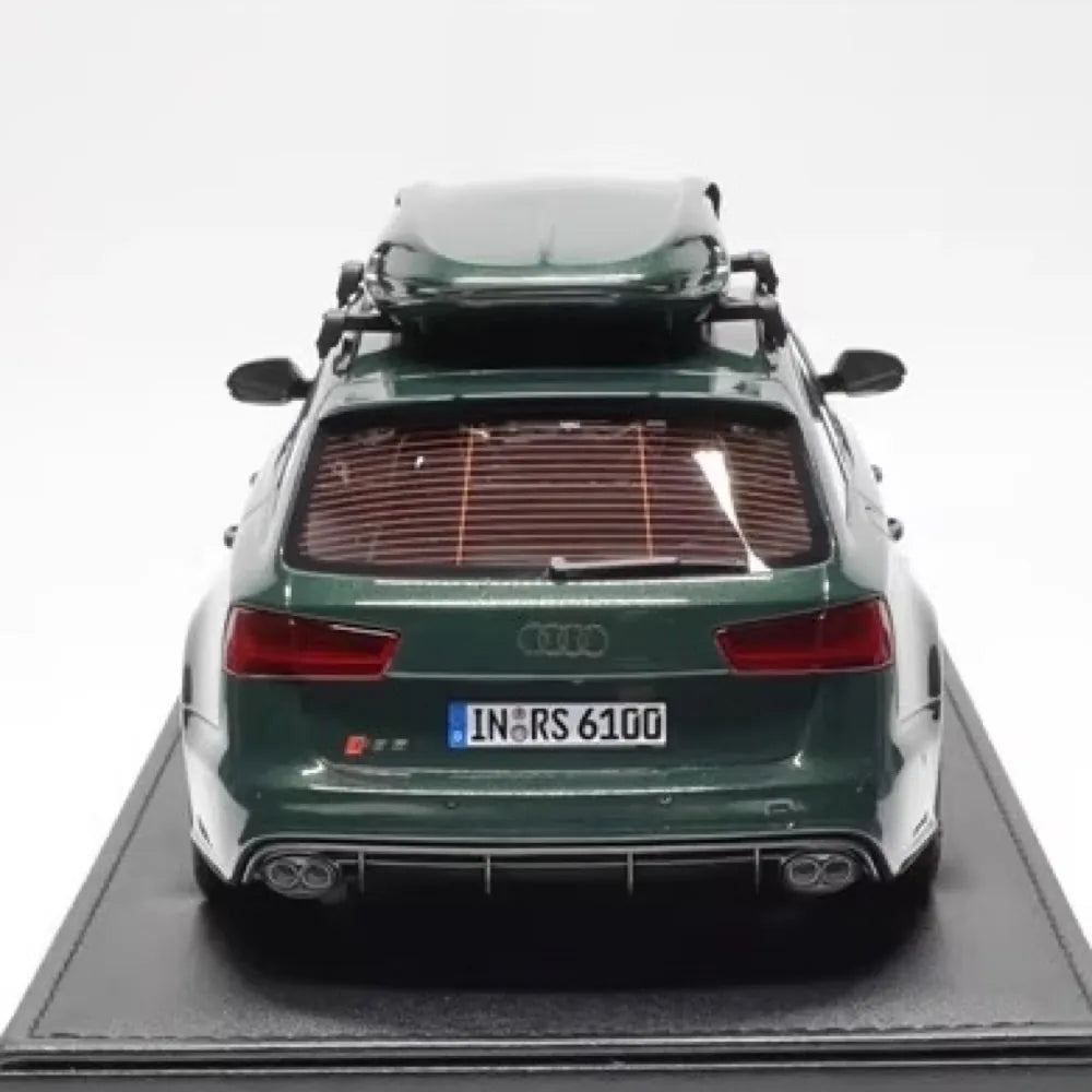 [MotorHelix] 1:18 Audi 2013 RS6 Avant C7 Green Model Car Resin