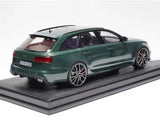 [MotorHelix] 1:18 Audi 2013 RS6 Avant C7 Green Model Car Resin