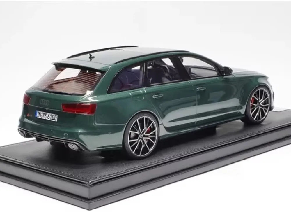 [MotorHelix] 1:18 Audi 2013 RS6 Avant C7 Green Model Car Resin