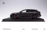[MotorHelix] 1:18 Audi 2020 RS6 Avant C8 ブラック & ホワイト モデルカー レジン