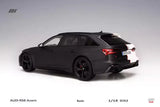 [MotorHelix] 1:18 Audi 2020 RS6 Avant C8 ブラック & ホワイト モデルカー レジン
