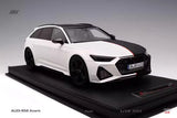 [MotorHelix] 1:18 Audi 2020 RS6 Avant C8 ブラック & ホワイト モデルカー レジン