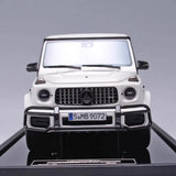 [MotorHelix] 1:18 Mercedes-Benz 2019 AMG G63 blanc voiture miniature Resin