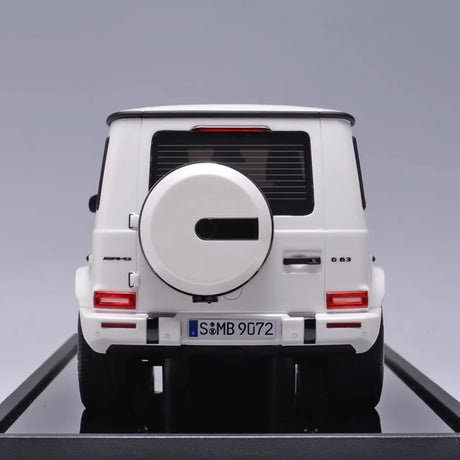 [MotorHelix] 1:18 Mercedes-Benz 2019 AMG G63 White Model Car Resin