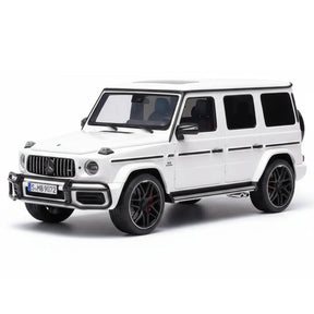 [MotorHelix] 1:18 Mercedes-Benz 2019 AMG G63 blanc voiture miniature Resin