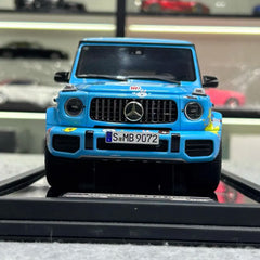 [MotorHelix] 1:18 Mercedes-Benz 2019 AMG G63 brun Bear Varukorgoon Livery modellbil harts