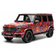 [MotorHelix] 1:18 Mercedes-Benz 2019 AMG G63 LV Colorful Livery Model Car Resin