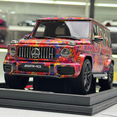 [MotorHelix] 1:18 Mercedes-Benz 2019 AMG G63 LV Colorful Livery pienoismalli Hartsi