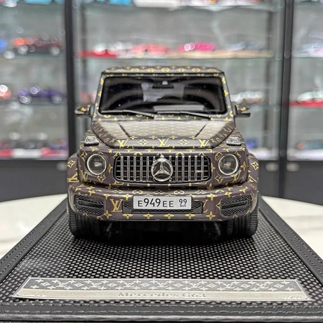 [MotorHelix] 1:18 Mercedes-Benz 2019 AMG G63 LV Livery Model Car Resin