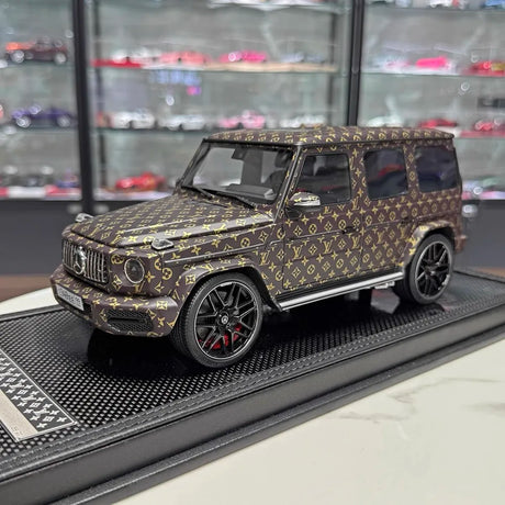 [MotorHelix] 1:18 Mercedes-Benz 2019 AMG G63 LV Livery Model Car Resin
