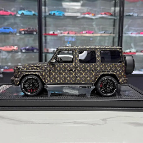 [MotorHelix] 1:18 Mercedes-Benz 2019 AMG G63 LV Livery Model Car Resin