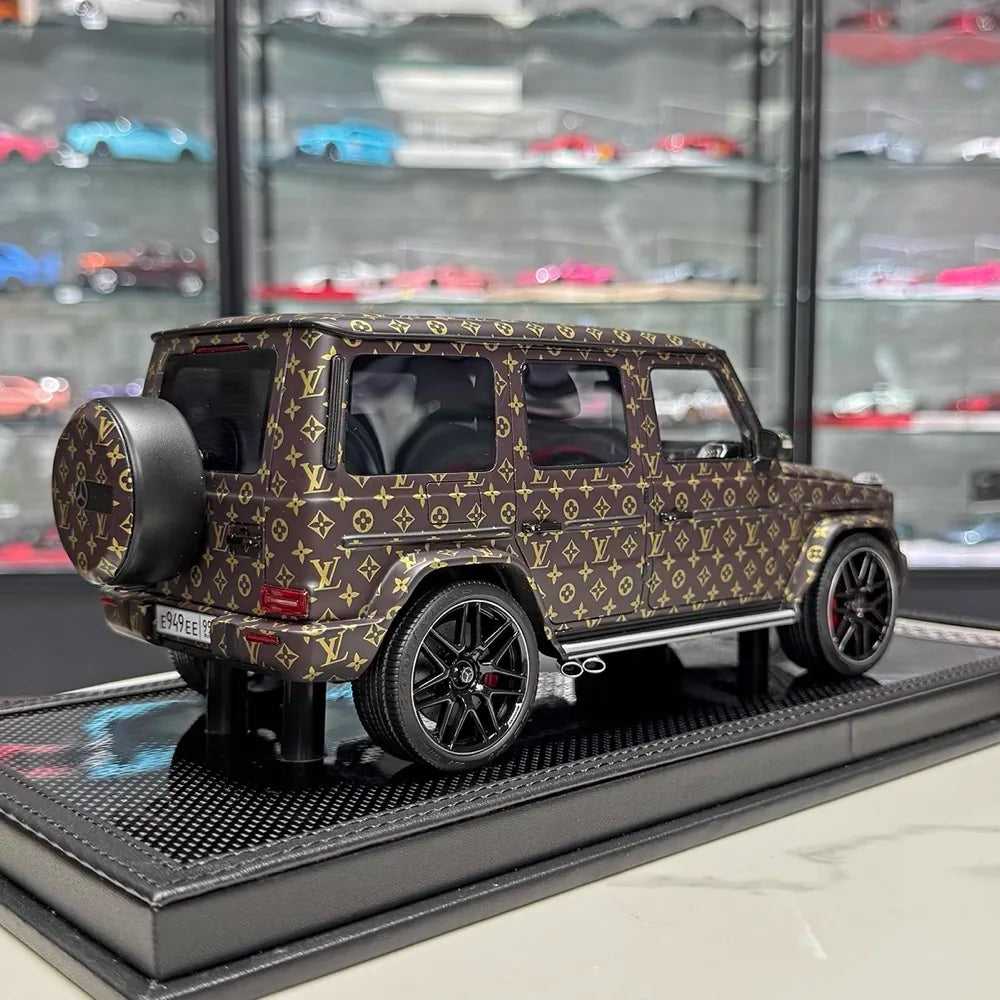 [MotorHelix] 1:18 Mercedes-Benz 2019 AMG G63 LV Livery Model Car Resin