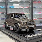 [MotorHelix] 1:18 Mercedes-Benz 2019 AMG G63 LV Livery Model Car Resin