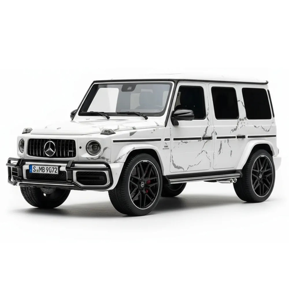 [MotorHelix] 1:18 Mercedes-Benz 2019 AMG G63 Marble Livery Model Car Resin