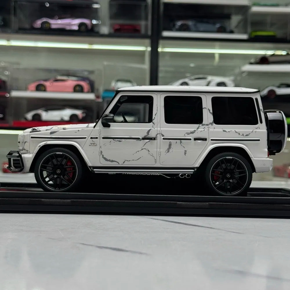 [MotorHelix] 1:18 Mercedes-Benz 2019 AMG G63 Marble Livery Model Car Resin