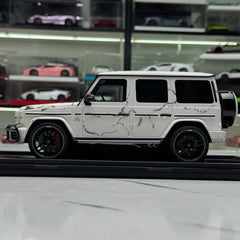 [MotorHelix] 1:18 Mercedes-Benz 2019 AMG G63 Marble Livery Model Car Resin