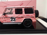 [MotorHelix] 1:18 Mercedes-Benz 2019 AMG G63 Pink Pig Livery Model Car Resin