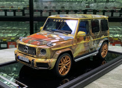 [MotorHelix] 1:18 Mercedes-Benz 2019 AMG G63 Rubens Tiger Hunt Livery Model Car Resin