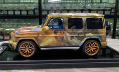 [MotorHelix] 1:18 Mercedes-Benz 2019 AMG G63 Rubens Tiger Hunt Livery Model Car Resin