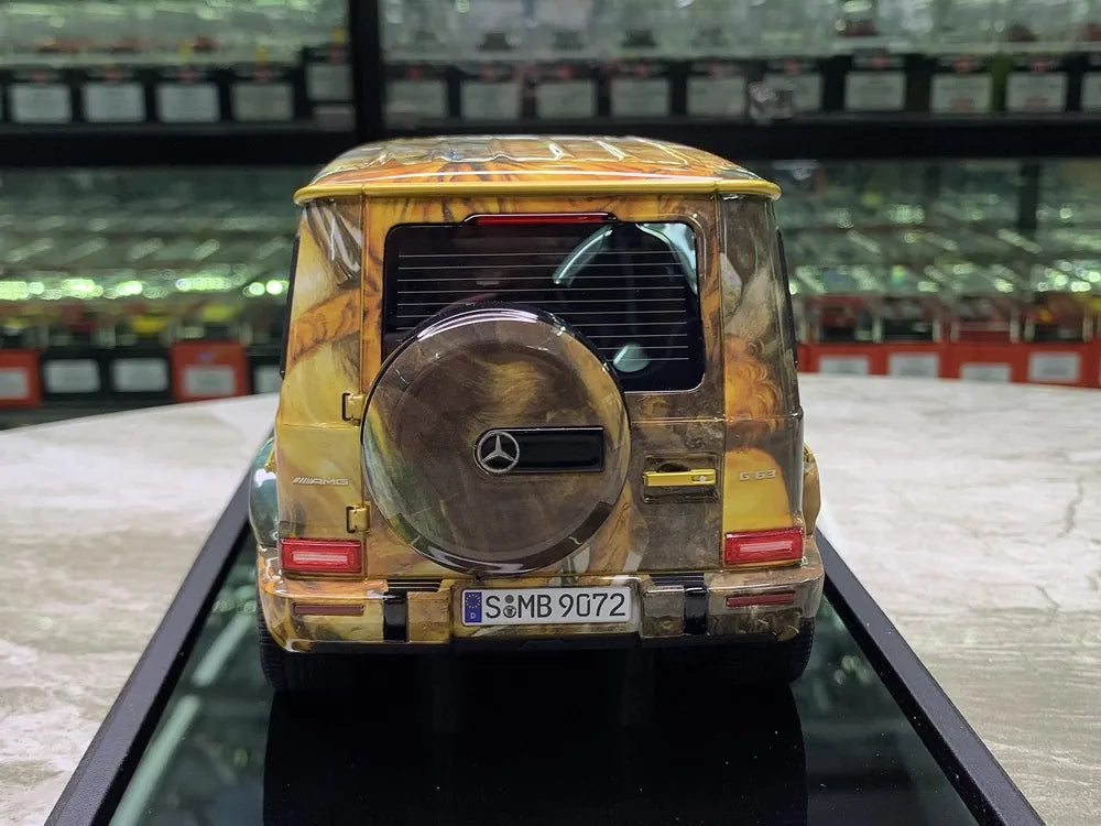 [MotorHelix] 1:18 Mercedes-Benz 2019 AMG G63 Rubens Tiger Hunt Livery Model Car Resin
