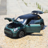 MINI 2021 쿠퍼 S 3도어 F56 LCI2 그린 1:24 – 다이캐스트 디스플레이 모델 다이캐스트