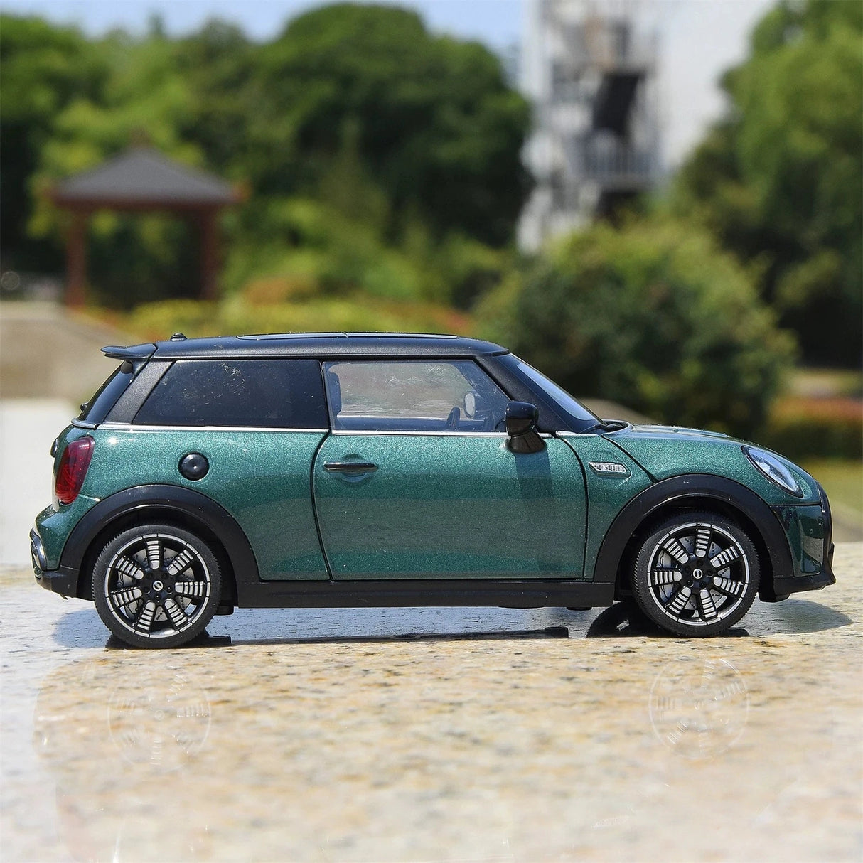 MINI 2021 쿠퍼 S 3도어 F56 LCI2 그린 1:24 – 다이캐스트 디스플레이 모델 다이캐스트