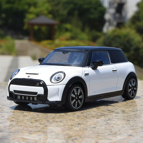 MINI 2021 Cooper S 3-Door F56 LCI2 wit 1:24 – diecast displaymodel