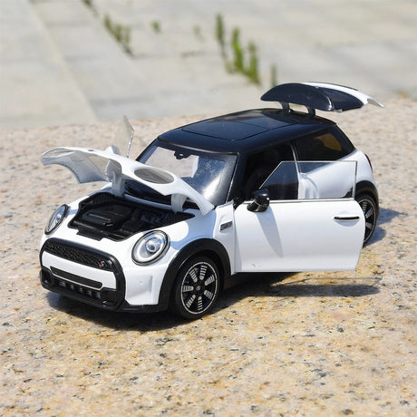 MINI 2021 Cooper S 3-Door F56 LCI2 wit 1:24 – diecast displaymodel