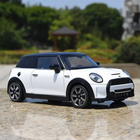 MINI 2021 Cooper S 3-Door F56 LCI2 wit 1:24 – diecast displaymodel