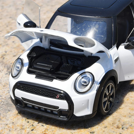 MINI 2021 Cooper S 3-Door F56 LCI2 wit 1:24 – diecast displaymodel