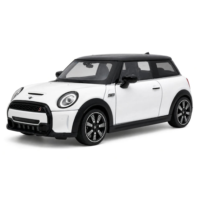 MINI 2021 Cooper S 3-Door F56 LCI2 wit 1:24 – diecast displaymodel