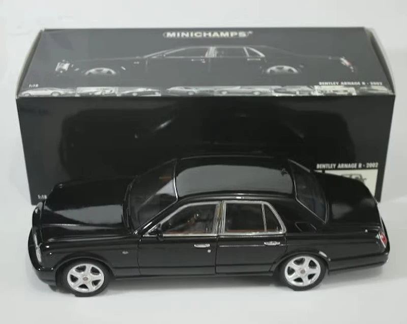 [Minichamps] 1:18 Bentley 2002 Arnage R Black Model Car Die-Cast