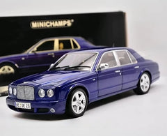 [Minichamps] 1:18 Bentley 2004 Arnage T Blue Model Car Die-Cast