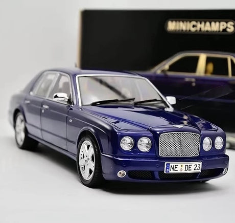 [Minichamps] 1:18 Bentley 2004 Arnage T Blue Model Car Die-Cast