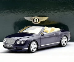 [Minichamps] 1:18 Bentley 2006 Continental GTC blauw modelauto Die-Cast