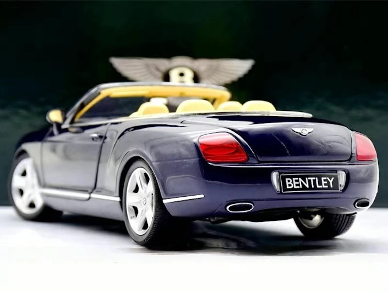 [Minichamps] 1:18 Bentley 2006 Continental GTC blauw modelauto Die-Cast