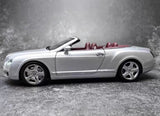 [Minichamps] 1:18 Bentley 2006 Continental GTC Silver Model Car Die-Cast