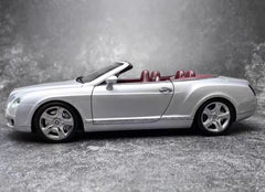 [Minichamps] 1:18 Bentley 2006 Continental GTC argento modellino di auto Die-Cast