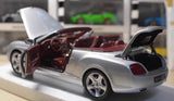 [Minichamps] 1:18 Bentley 2006 Continental GTC Silver Model Car Die-Cast