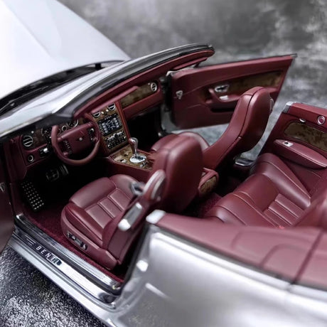 [Minichamps] 1:18 Bentley 2006 Continental GTC Silver Model Car Die-Cast