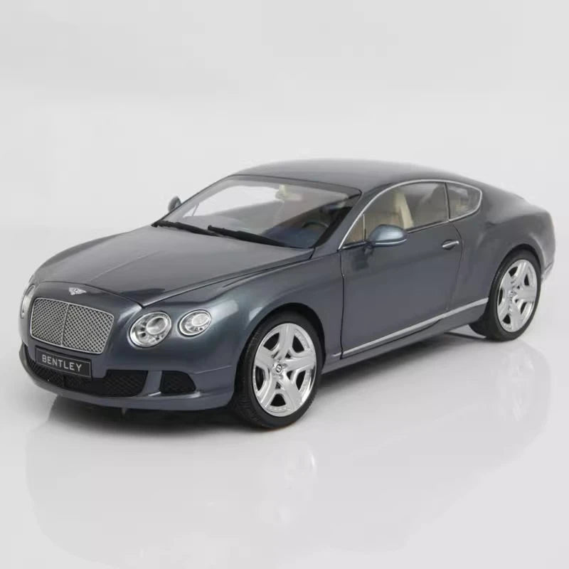 [Minichamps] 1:18 Bentley 2011 Continental GT grigio modellino di auto Die-Cast