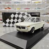 [Minichamps] 1:18 BMW 1968 2002 TiK White Model Car Resin