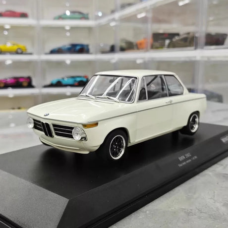 [Minichamps] 1:18 BMW 1968 2002 TiK White Model Car Resin