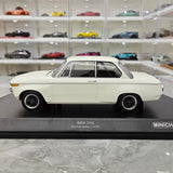 [Minichamps] 1:18 BMW 1968 2002 TiK White Model Car Resin