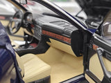 [Minichamps] 1:18 BMW 1986 E32 730i Blue Model Car Die-Cast