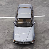 [Minichamps] 1:18 BMW 1986 E32 730i hopea sininen pienoismalli Die-Cast
