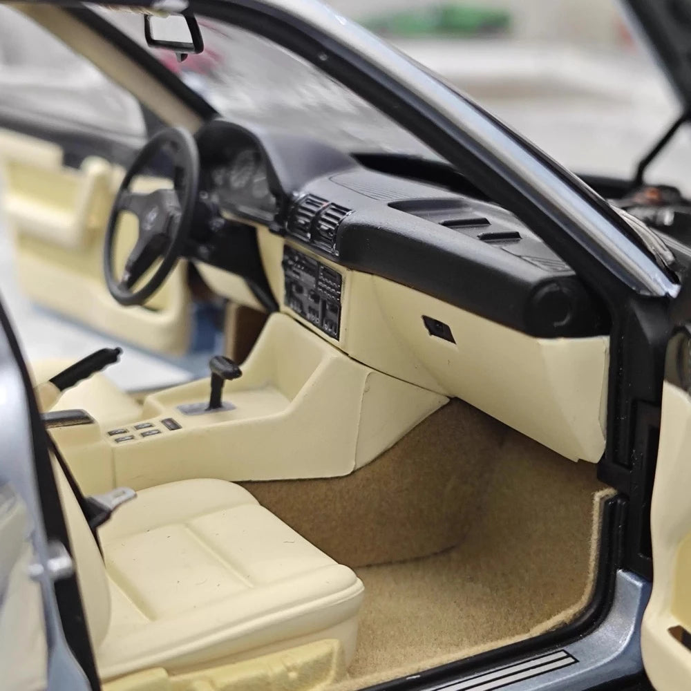 [Minichamps] 1:18 BMW 1988 535i E34 blu modellino di auto Die-Cast
