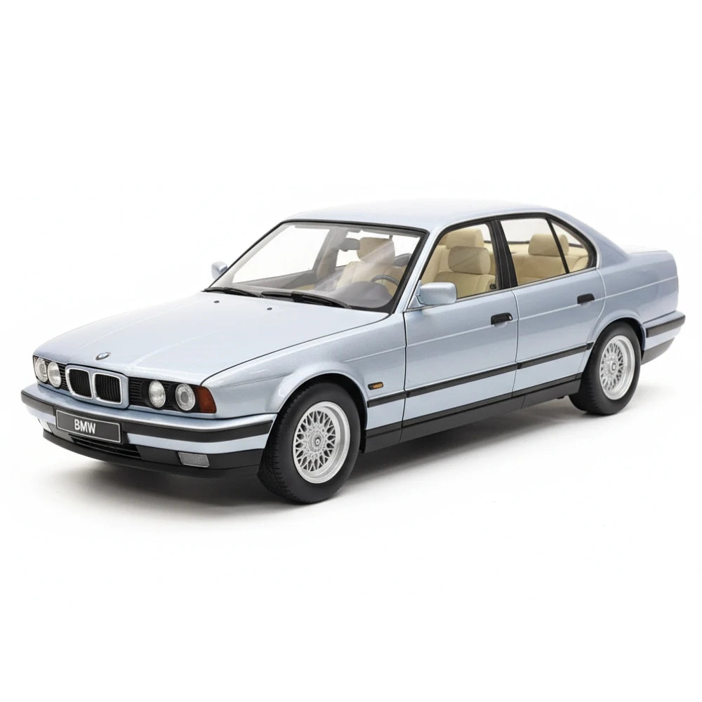 [Minichamps] 1:18 BMW 1988 535i E34 blu modellino di auto Die-Cast