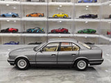 [Minichamps] 1:18 BMW 1988 535i E34 harmaa pienoismalli Die-Cast