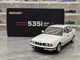 [Minichamps] 1:18 BMW 1988 535i E34 ホワイト モデルカー Die-Cast